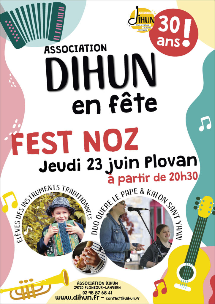 affiche dif fest noz 2022